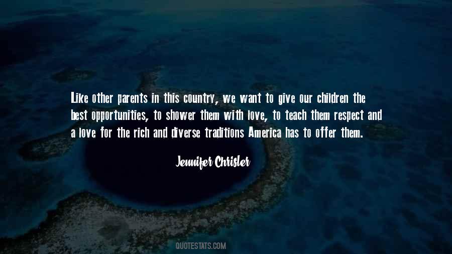 We Love Our Country Quotes #1251480