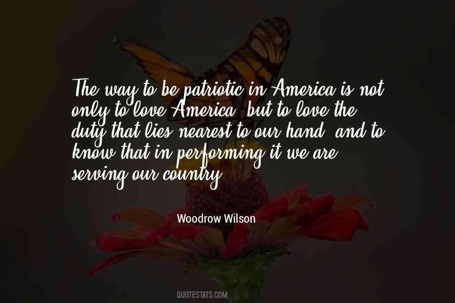 We Love Our Country Quotes #941002
