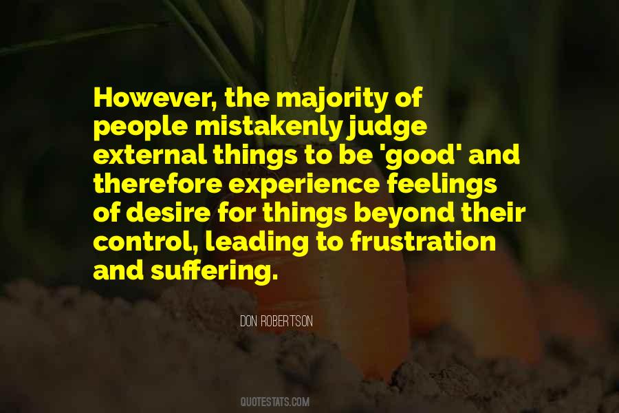 Control Feelings Quotes #1152384