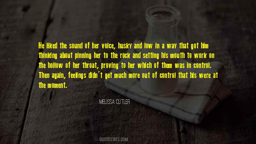 Control Feelings Quotes #705646