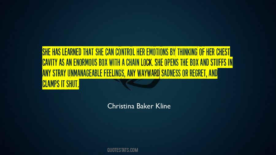 Control Feelings Quotes #789518