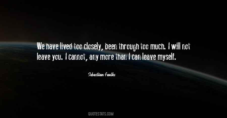 I Love You More Than I Love Myself Quotes #625155