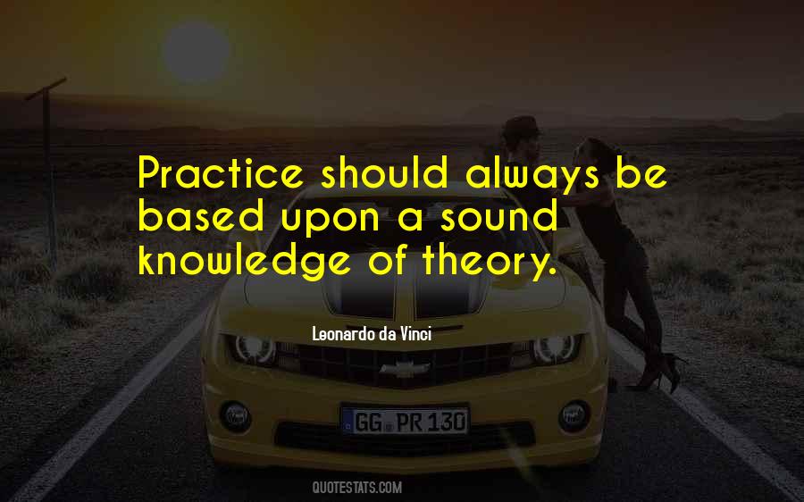 Theory Practice Quotes #1288788