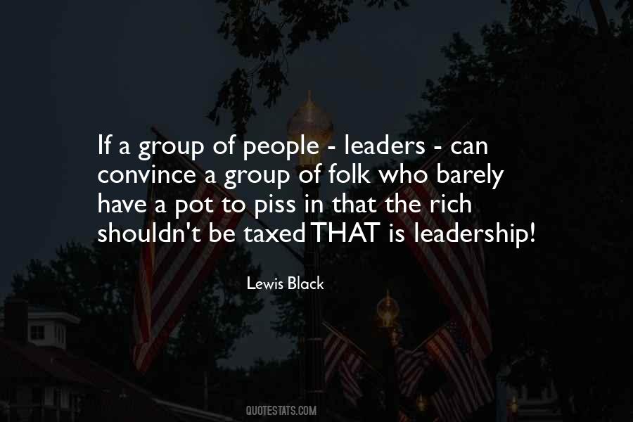 Group Leader Quotes #1430608