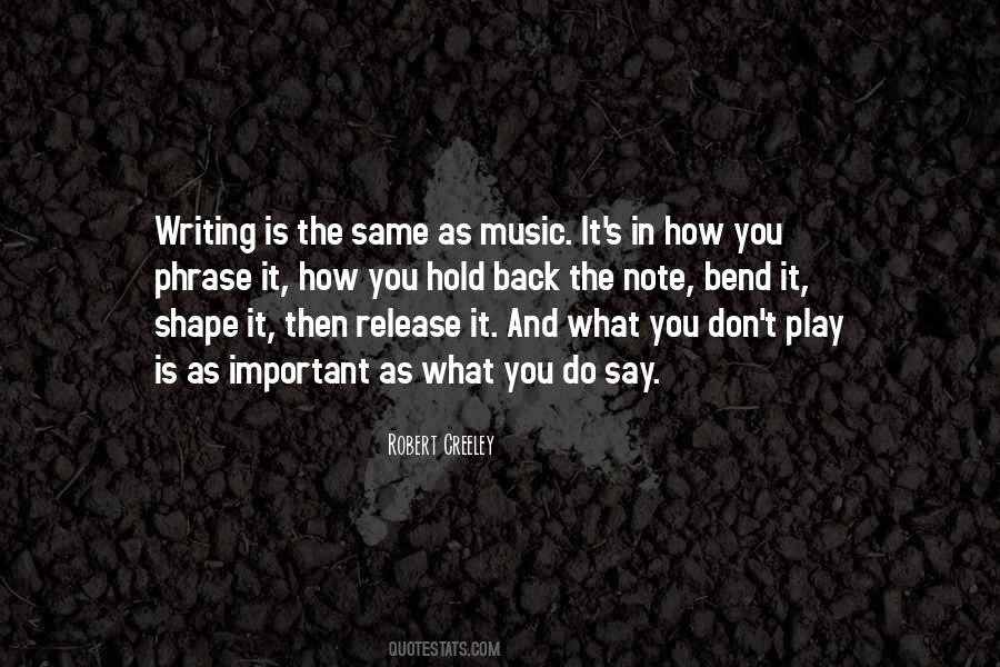 Quotes About How Important Music Is #1352110