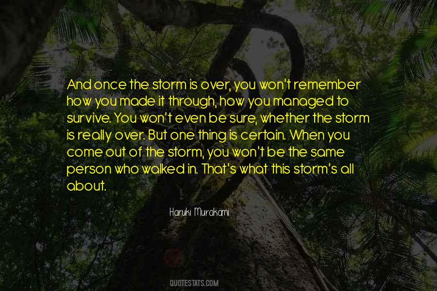 Once This Is All Over Quotes #1416871