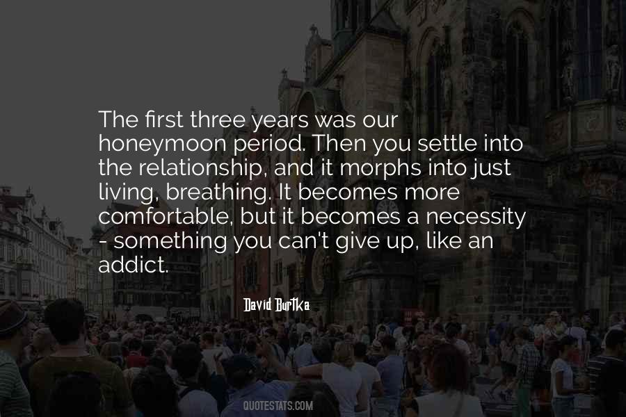 Honeymoon Period Over Quotes #1174170