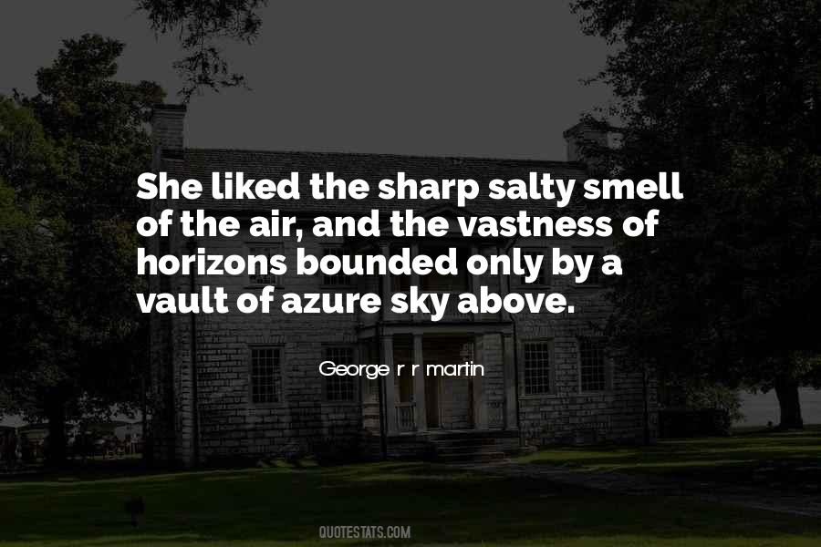 Smell Of Sea Quotes #472747