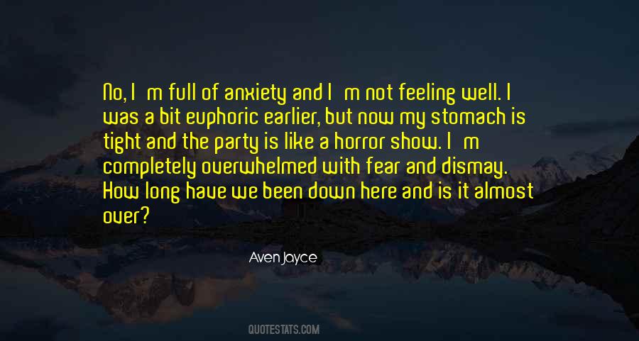 Anxiety Feeling Quotes #329661