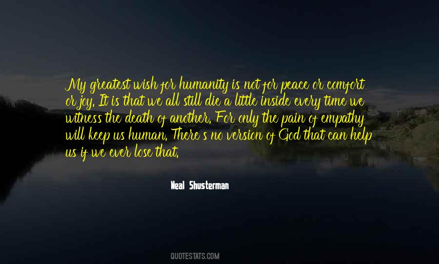 Death Of Humanity Quotes #683674