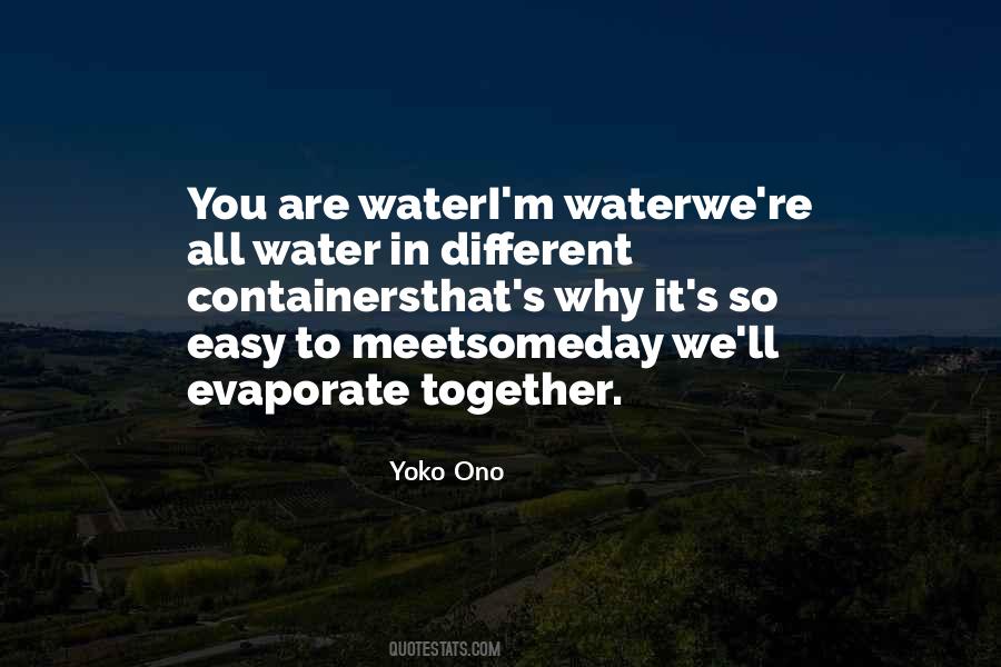 Are Water Quotes #1360948