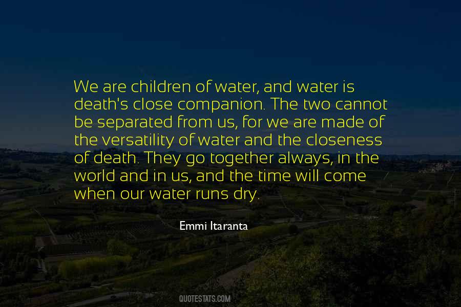 Are Water Quotes #68095