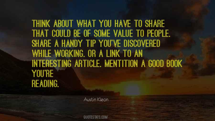 Good Tip Quotes #978018