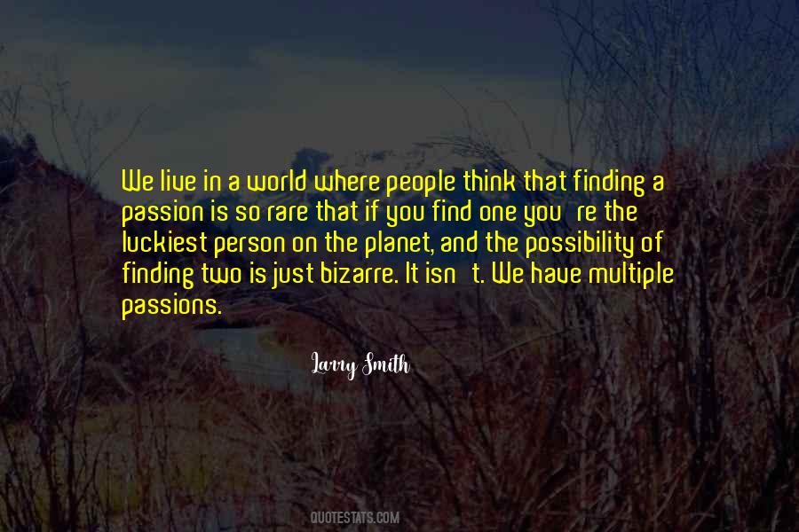 Luckiest Person In The World Quotes #131230