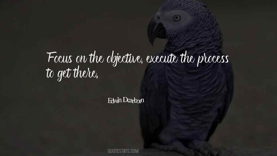 Focus On The Process Quotes #722072