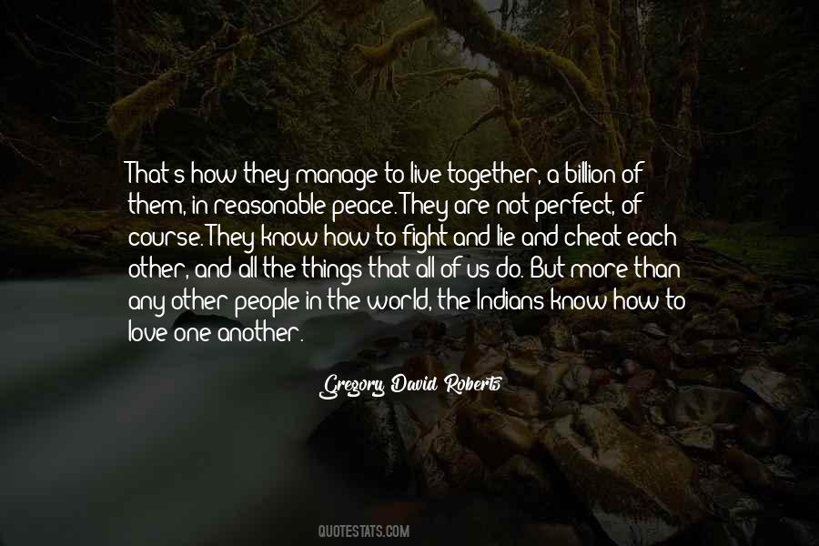 Peace Together Quotes #264233