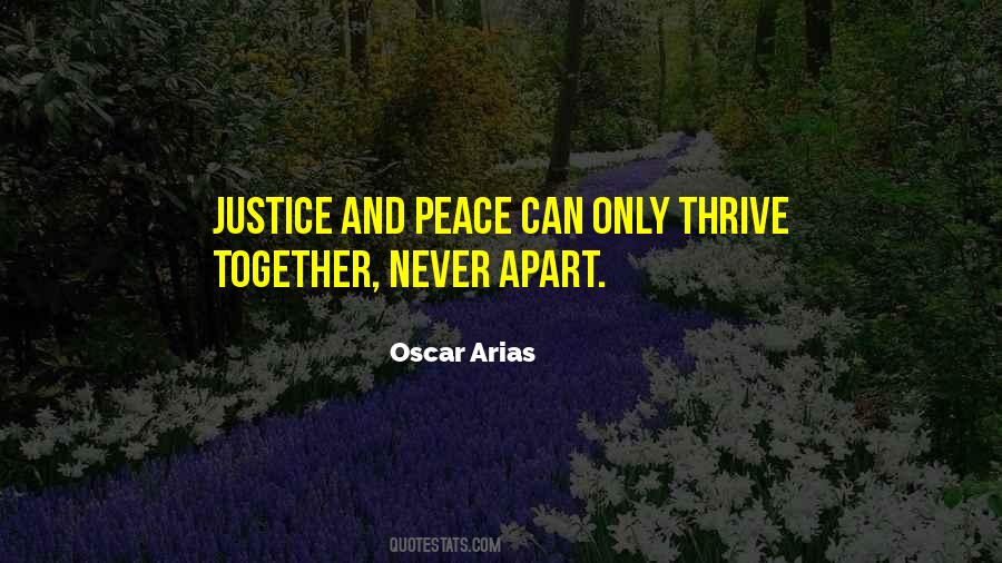 Peace Together Quotes #268026