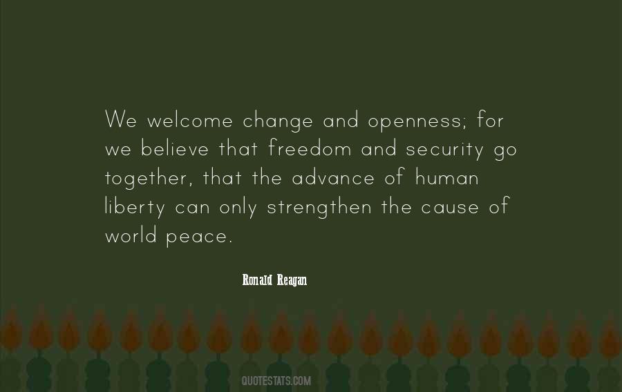 Peace Together Quotes #8699