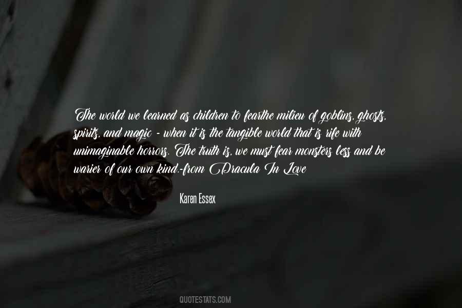 Monsters Of Love Quotes #1348466