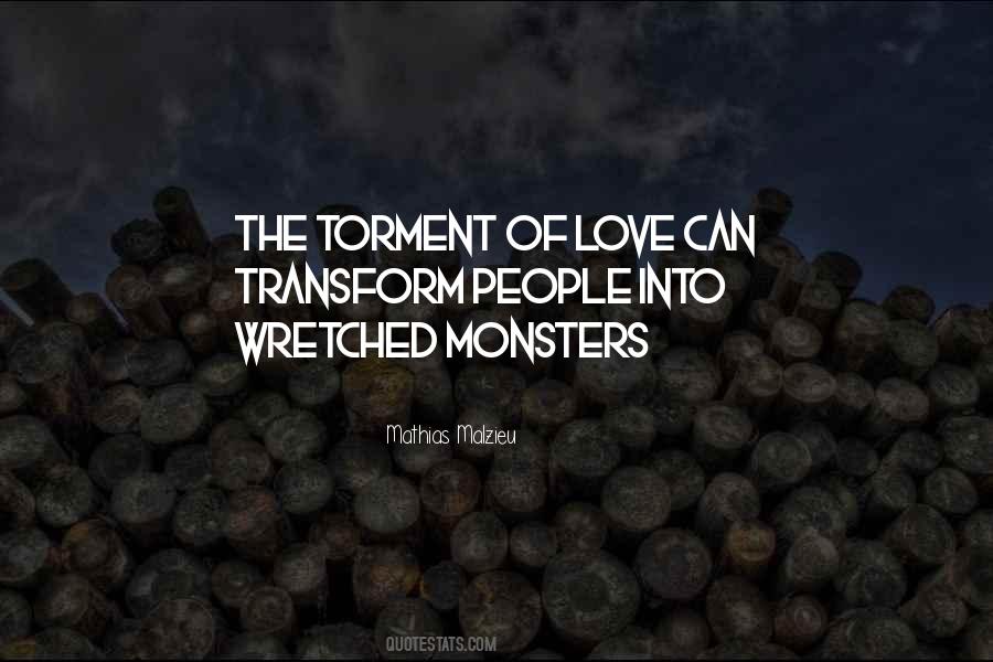 Monsters Of Love Quotes #760248