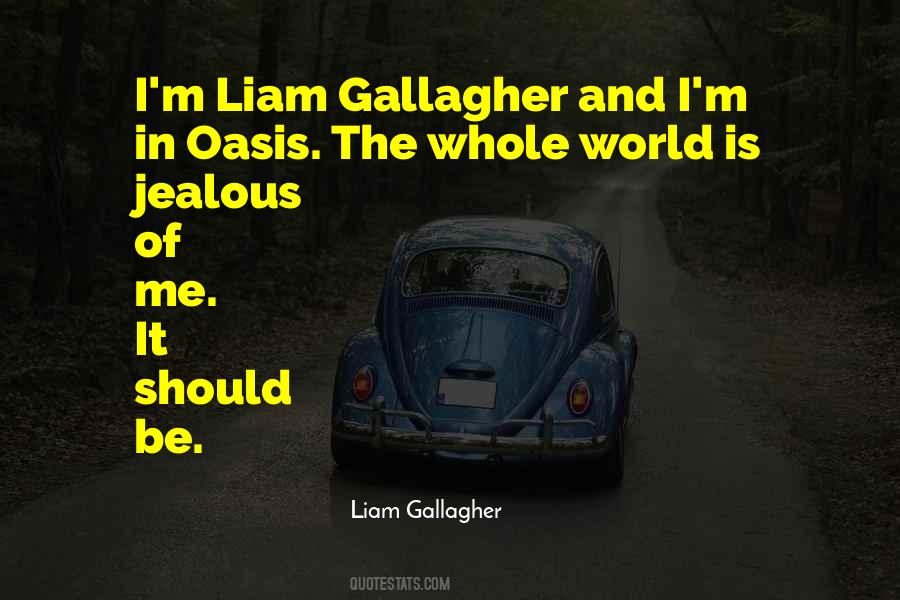 Be Jealous Of Me Quotes #847138