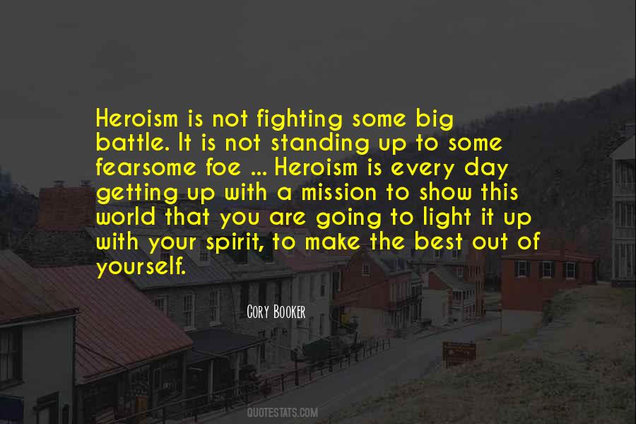 Quotes About The Fighting Spirit #1029208