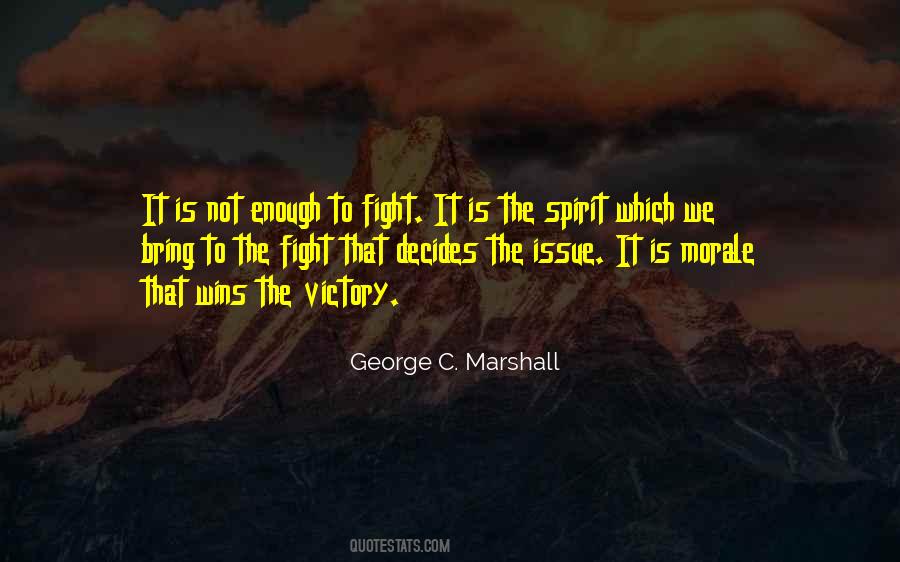 Quotes About The Fighting Spirit #1179118