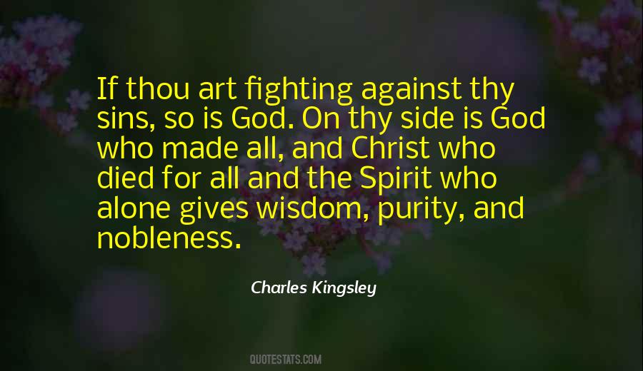 Quotes About The Fighting Spirit #244698