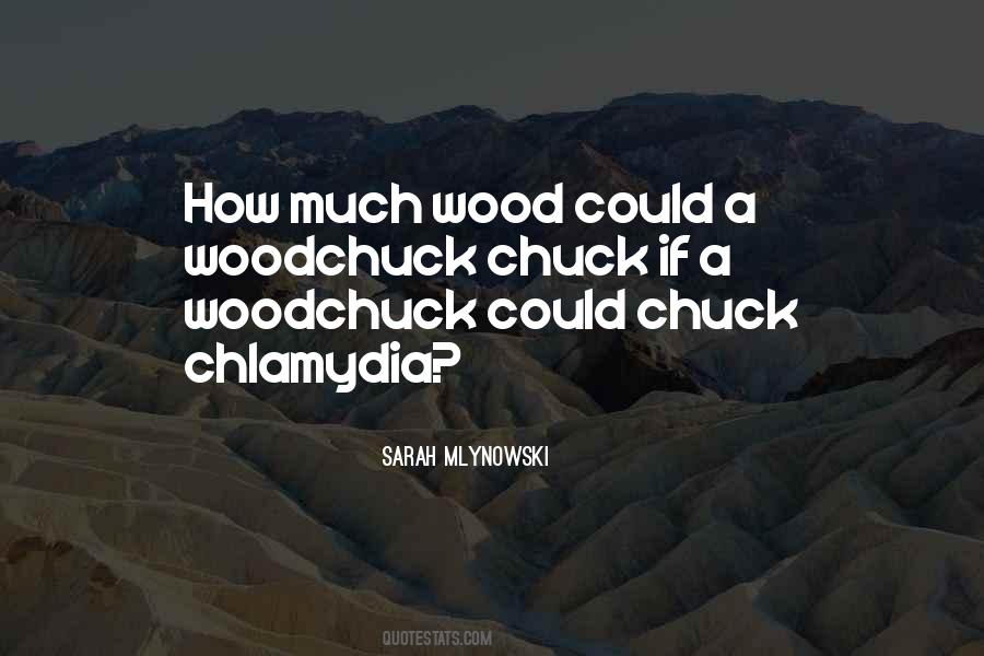Funny Wood Quotes #119814