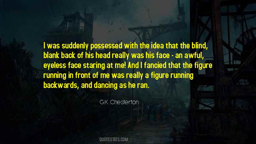 Quotes About A Blank Face #1245051