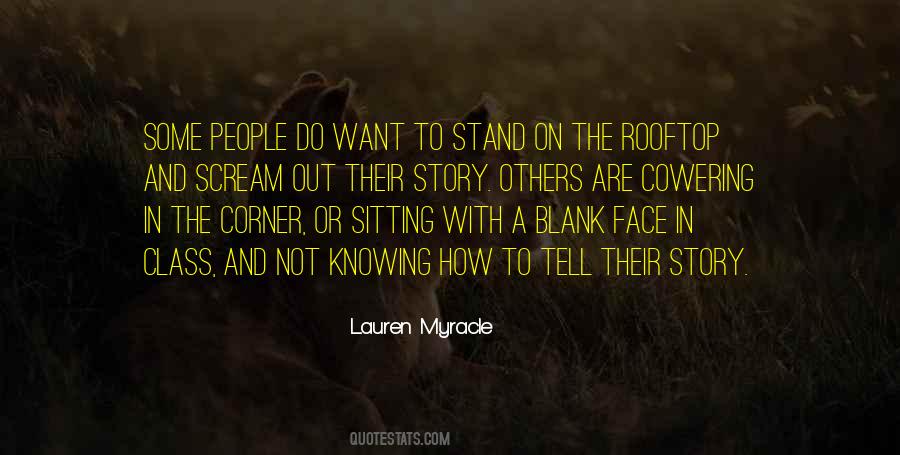 Quotes About A Blank Face #1254629
