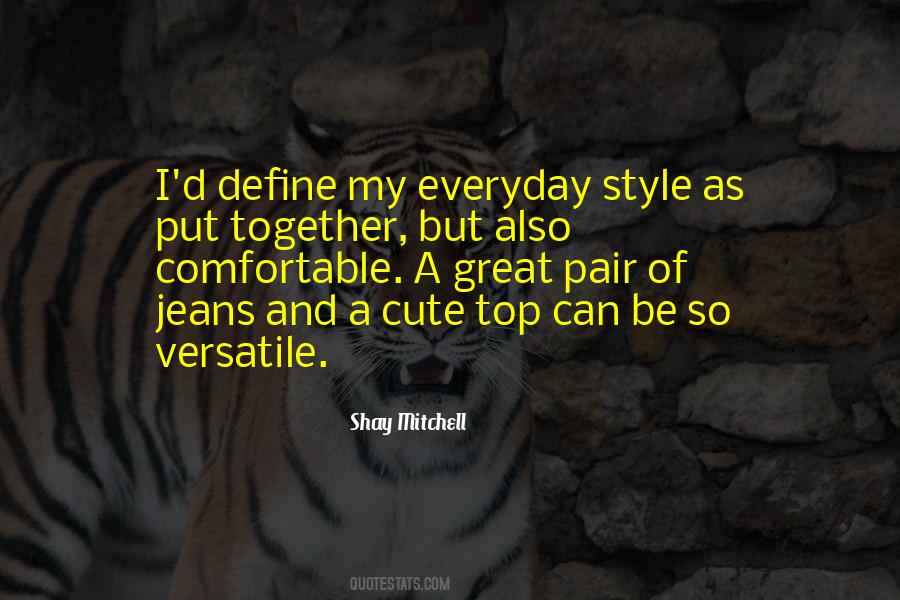 Cute Jeans Quotes #1434476
