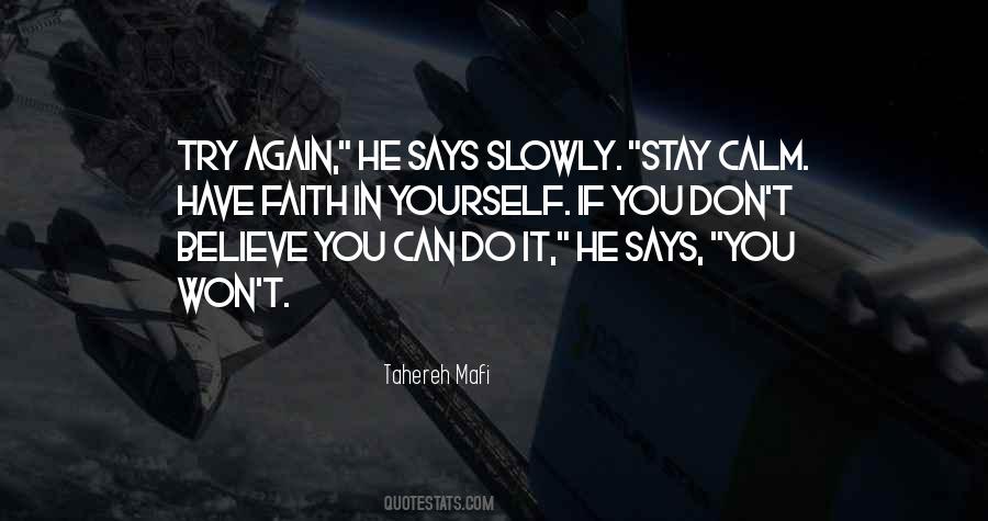 Believe Again Quotes #173265