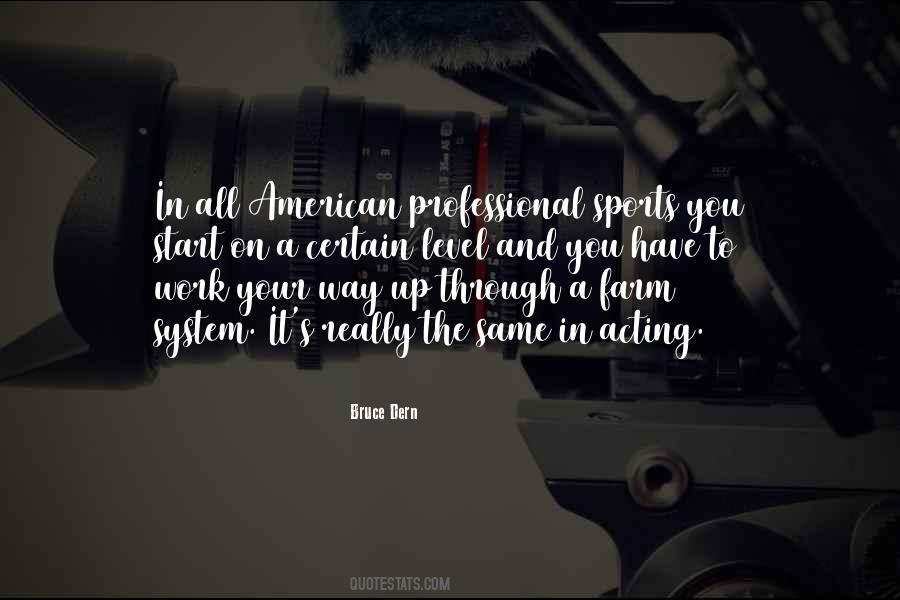 Professional Acting Quotes #1163106
