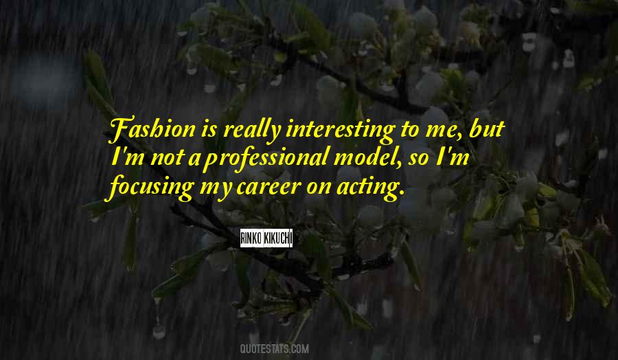 Professional Acting Quotes #1245951