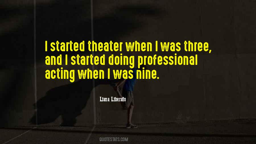 Professional Acting Quotes #390993