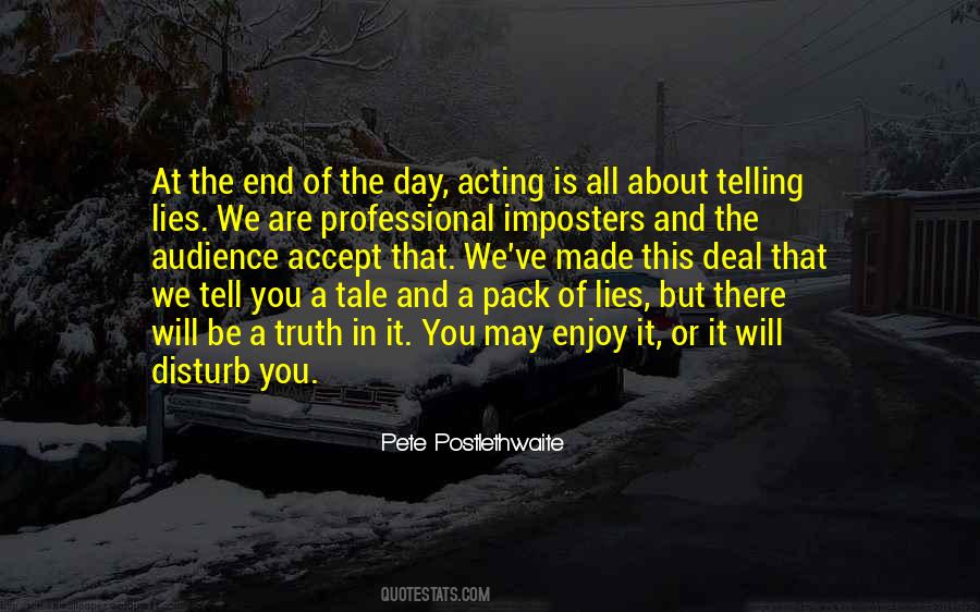 Professional Acting Quotes #475545