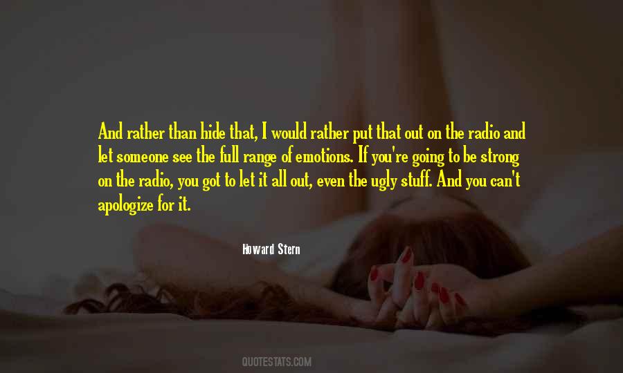Hide My Emotions Quotes #1468588