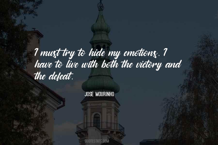 Hide My Emotions Quotes #193341