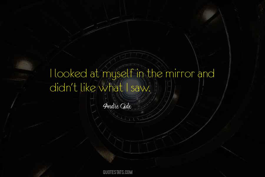 Looked At Myself Quotes #824412