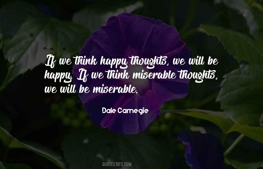 Think Happy Quotes #1198870