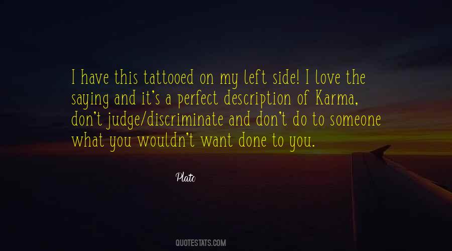 Judge Love Quotes #227966