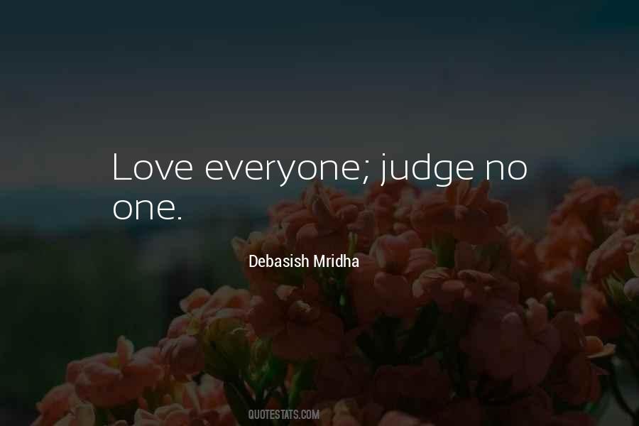 Judge Love Quotes #270553