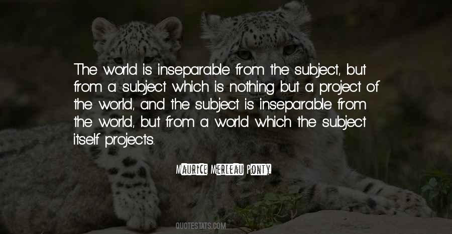 Quotes About The Nature Of The World #122143