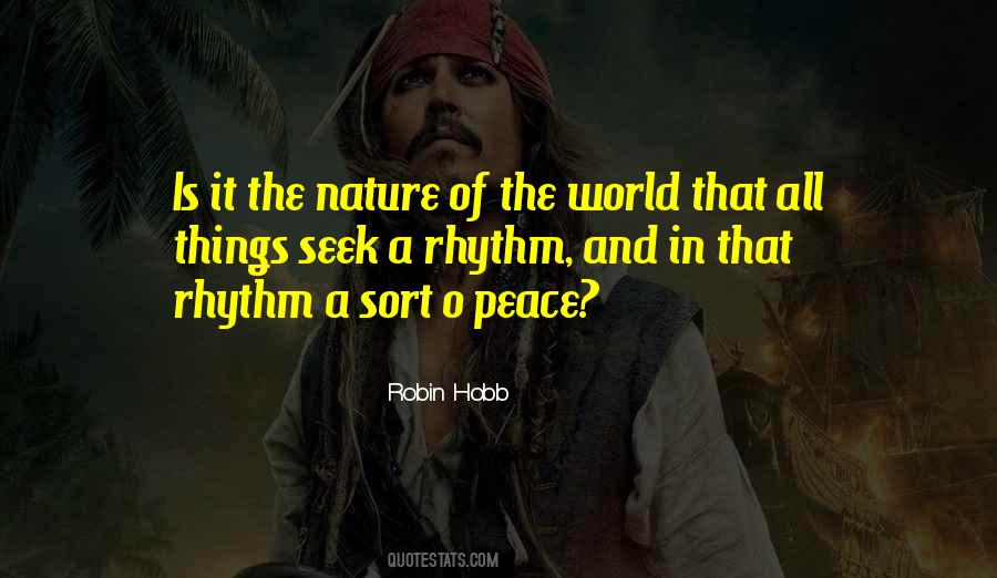 Quotes About The Nature Of The World #568942