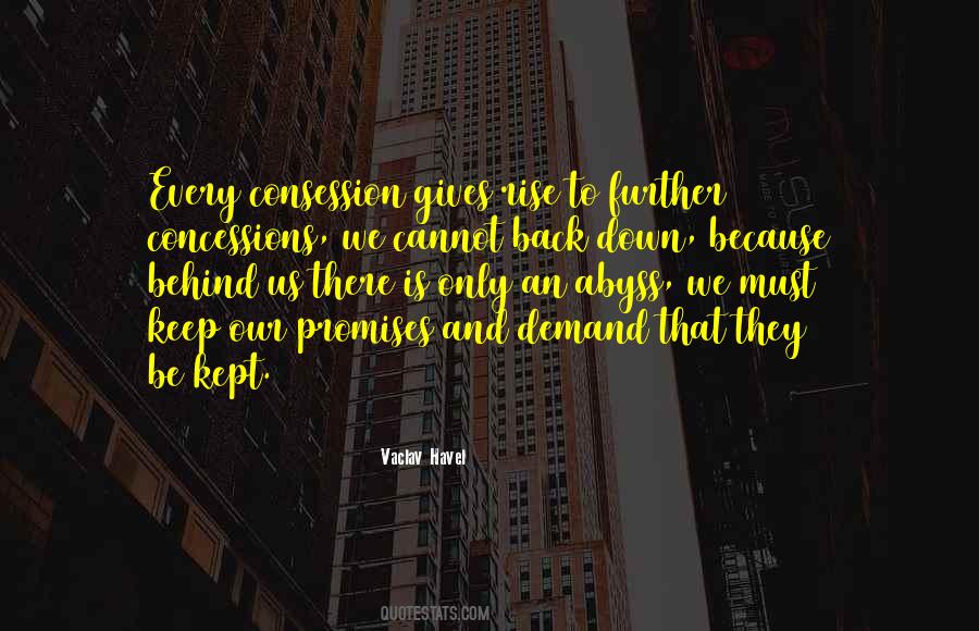 Promise Not Kept Quotes #1837375