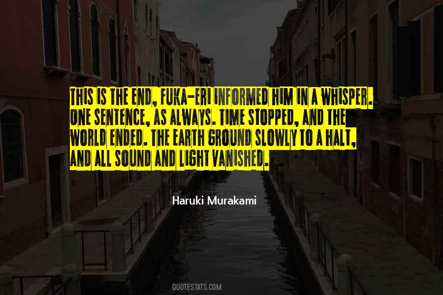Light In The End Quotes #240474