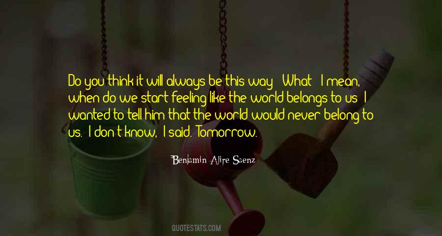 I Will Do It Tomorrow Quotes #874683