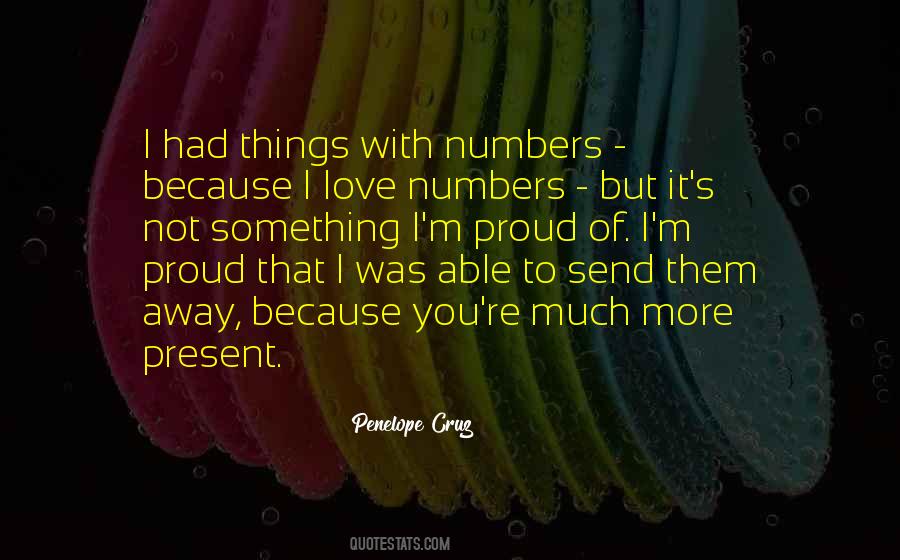 Numbers Love Quotes #12168