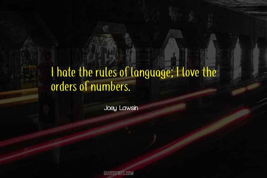 Numbers Love Quotes #1606260